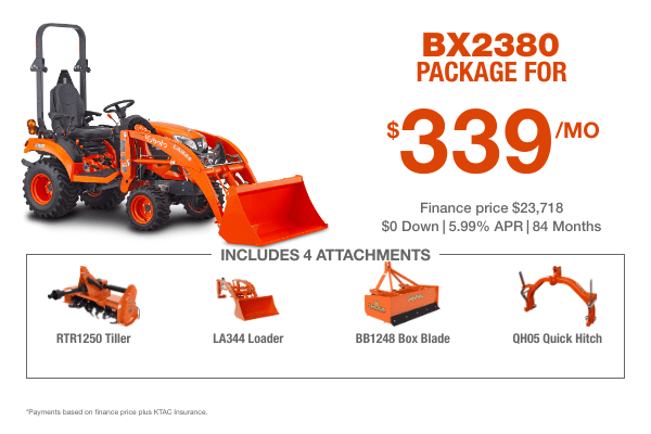BX2380 Tractor Package
