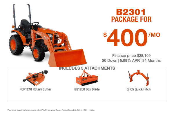 B2301 Tractor Package